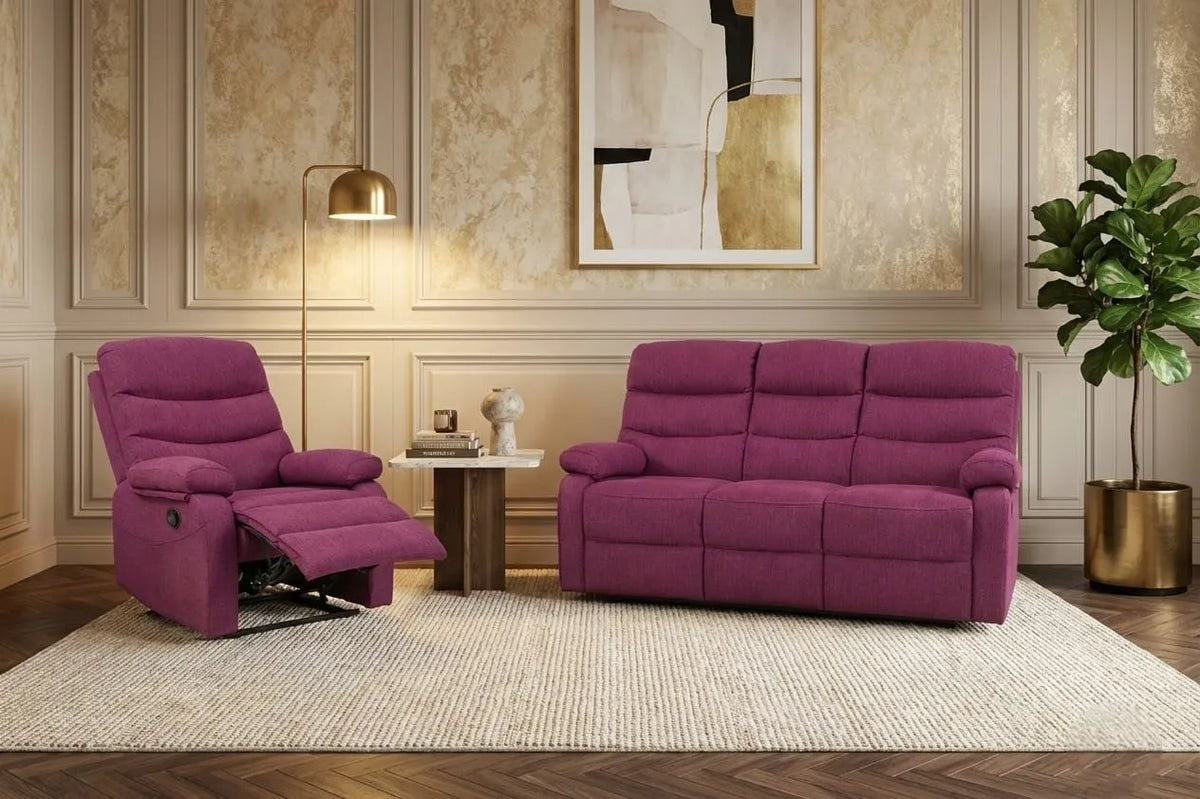 Alonso Recliner – Single, Two & Three Seater Options