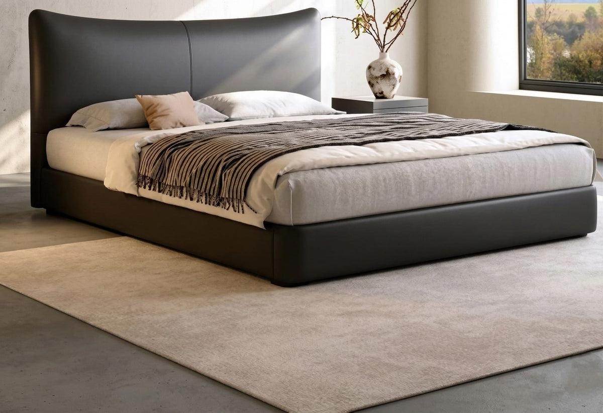 Clemency upholstered bed Custom Built to Order