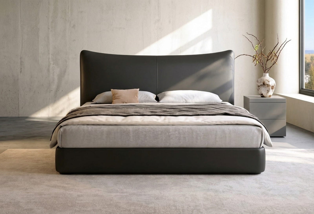 Clemency upholstered bed Custom Built to Order