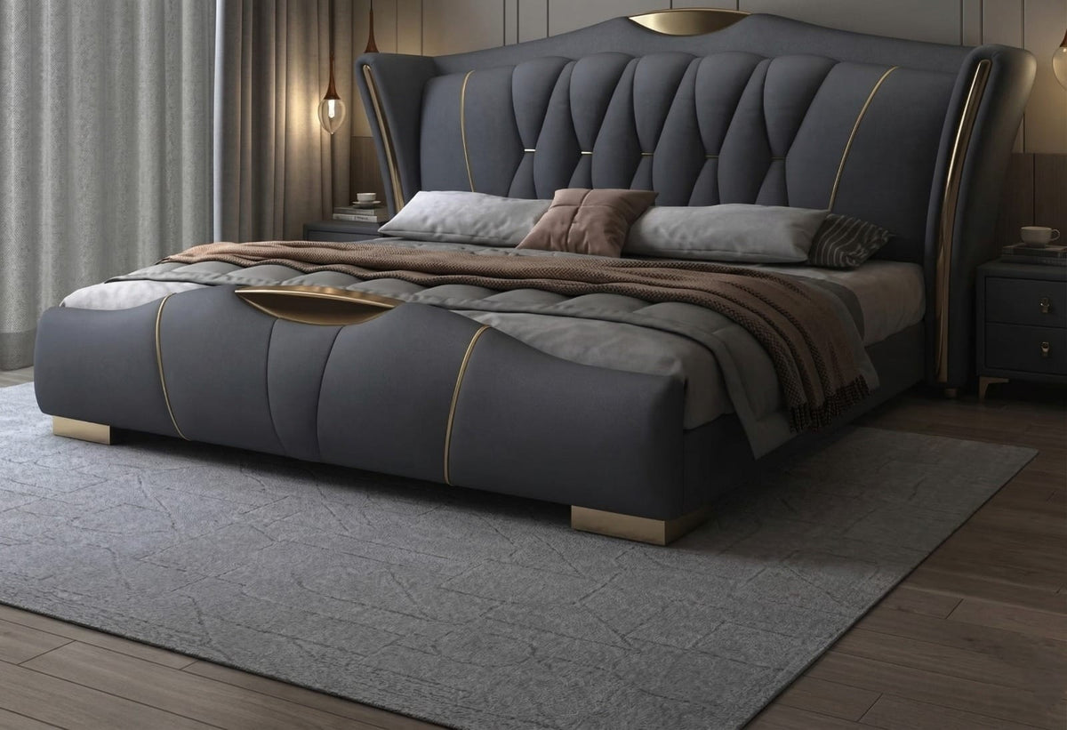 Richmond upholstered bed Made to Order Custom Tailored