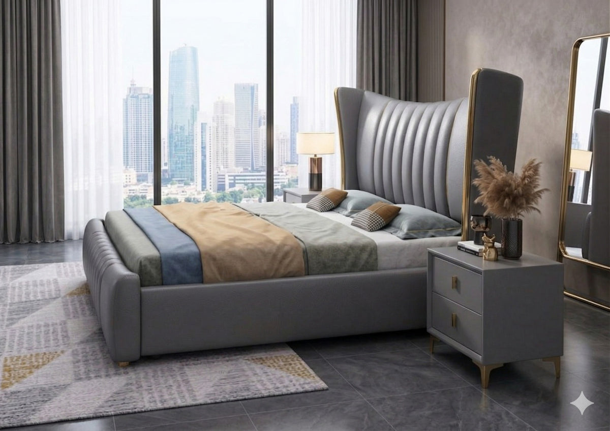 Savannah upholstered bed Made to Order Custom Designed