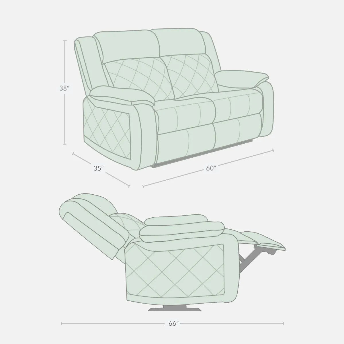 Alonso Recliner – Single, Two & Three Seater Options